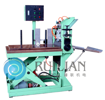 Ống dẫn khí 8m / phút Máy làm tròn tự động tấm thép không gỉ 5KVA