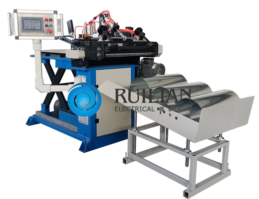 Phạm vi vòng tròn Máy cán ống 100mm Máy làm tròn tự động Ống dẫn khí 2KVA