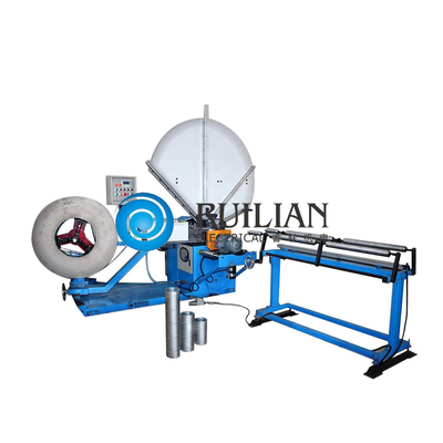 Máy tạo hình ống xoắn ốc bằng thép không gỉ 0,6mm 1.5T