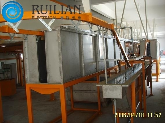 Thiết bị phun sơn 120KW Hệ thống treo Dây chuyền sản xuất nhúng và sấy