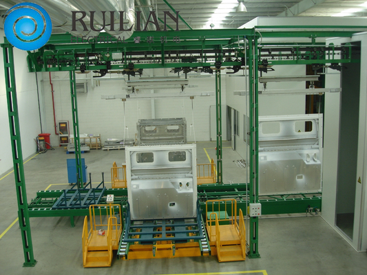 Thiết bị sơn phun Dây chuyền sơn phủ ván thùng xe